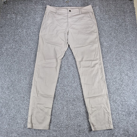 Bird Dogs Pants Mens 32 x 32 Tan Unlined Performance Stretch Chino Golf Boom - Picture 3 of 9